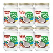 Kit C6 Óleo de Coco Extravirgem 500ml Coco Show