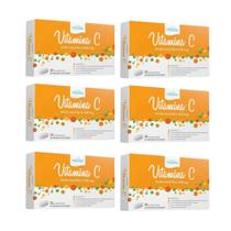 Kit C6 Suplemento Vitamina C Ideal para Imunidade Equaliv