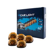 Kit Cab Light Luz De Teto Âmbar Para Caminhonete 5 Peças