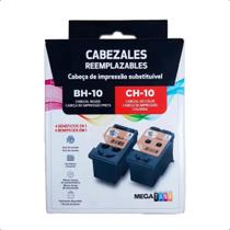 Kit Cabeça de Impressão Canon BH-10 CH-10 Preto e Colorido