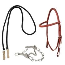 Kit Cabeçada, rédea e freio SV30009 - Havana