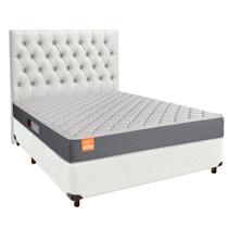 Kit Cabeceira + Cama Box + Colchão Casal D23 Pro Inducol