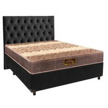 Kit Cabeceira + Cama Box + Colchão Casal D26 Ortophedic Sankonfort