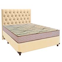 Kit Cabeceira + Cama Box + Colchão Casal D33 Maxsono Paropas