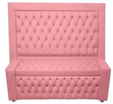Kit Cabeceira De Cama Box e Calçadeira Baú Retro Capitonê Botão Encapados Casal 140 cm Suede Rosa Eli Móveis e Decoração Kit Cabeceira De Cama Box e Calçadeira Baú Retro Capitonê Botão Encapados Casal 140 cm Suede Rosa Eli Móveis e Decoração