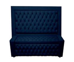 Kit Cabeceira De Cama Box e Calçadeira Baú Retro Capitonê Botão Encapados King 195 cm Suede Azul Marinho Do Lar Móveis Kit Cabeceira De Cama Box e Calçadeira Baú Retro Capitonê Botão Encapados King 195 cm Suede Azul Marinho Do Lar Móveis