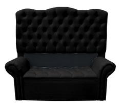 Kit Cabeceira e Recamier Baú Aurora Para Cama Box Casal King 1.95 - Suede Bege