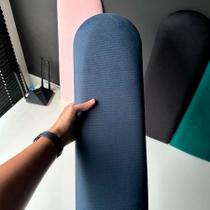 Kit Cabeceiras Adesivas de Cama Nuvem Box Casal King Estofada Cerquinha Várias Cores 60x20cm