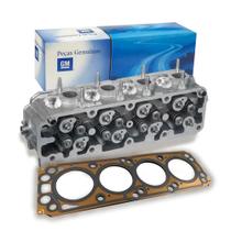Kit Cabecote 1.0 Flex Junta Valvulas Tuchos Pecas Genuinas Gm Onix prisma celta corsa