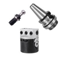 kit cabeçote broquear 050 mm + haste bt40 + pino