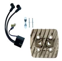 Kit Cabeçote Duas Velas + Cdi Duplo Bicicleta Motorizada