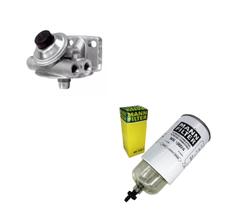 Kit Cabeçote Filtro Racor Combustível Com Visor Adaptação 1.12 Mbb Axor Accelo Atego Atron 1933 2035 2544- Wk1060/4