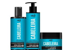 Kit Cabeleira Shampoo, Condicionador E Máscara da Widi Care Kit Cabeleira Shampoo, Condicionador E Máscara da Widi Care