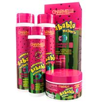 Kit Cabelo Babalu Melancia Charmelle Hidratação Maciez