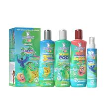 Kit cabelo e corpo bio instinto kids 4 itens Kit cabelo e corpo bio instinto kids 4 itens