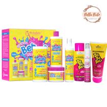 Kit cabelo e corpo c/ kit capilar sabonete liquido e perfume de calcinha hidratante