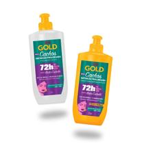 Kit Cabelos Cacheador Niely Gold Creme de Pentear e Ativador de Cachos 250ml Cada Kit Cabelos Cacheador Niely Gold Creme de Pentear e Ativador de Cachos 250ml Cada