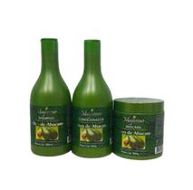 Kit Cabelos Cacheados Abacate 500ml Maycrene