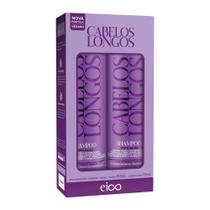 Kit Cabelos Longos Shampoo 800ml E Condicionador 750ml Eico Kit Cabelos Longos Shampoo 800ml E Condicionador 750ml Eico