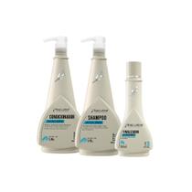 Kit Cabelos Naturais 1,5l Raiz Latina Ph Equilibrado Neutro Shampoo Condicionador Finalizador Kit Cabelos Naturais 1,5l Raiz Latina Ph Equilibrado Neutro Shampoo Condicionador Finalizador
