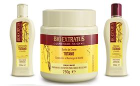 Kit Cabelos Ressecados Tutano e Ceramidas (Shampoo/Condicionador/Banho de Creme) 250g - Bio Extratus