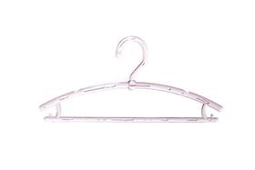 Kit Cabide Acrílico Boutique Fixo Fechado 42cm (000502) Kit:03 Pçs