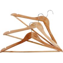 Kit Cabide de Madeira 30 Unidades Kit Cabide de Madeira 30 Unidades