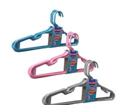 Kit cabide infantil com 3 unidades - BEJOTA PLÁSTICOS