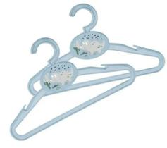 Kit Cabide Infantil De Plástico Com 2 Unidades Plasútil DINO AZUL - PLASÚTIL BABY Kit Cabide Infantil De Plástico Com 2 Unidades Plasútil DINO AZUL - PLASÚTIL BABY