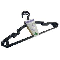 Kit Cabide JLK Plásticos Luxo Giratório 36 Unidades