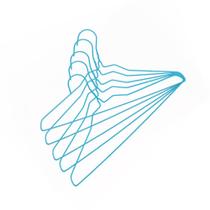 Kit Cabide Metal Encapado Adulto com 5 40x22 cm Azul