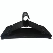 Kit Cabide Preto Reforçado Grosso Adulto 50 Unidades Kit Cabide Preto Reforçado Grosso Adulto 50 Unidades