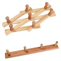 Kit cabide sanfonado 7 pinos 44x14 Cabide parede 4 pinos46x5 Kit cabide sanfonado 7 pinos 44x14 Cabide parede 4 pinos46x5