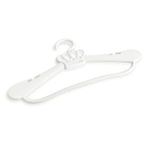 Kit cabides adoleta coroa branco para bebê