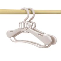 KIT CABIDES ADOLETA COROA LINHO - Conjunto de Cabides para Roupas KIT CABIDES ADOLETA COROA LINHO - Conjunto de Cabides para Roupas