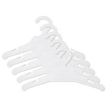 Kit Cabides De Plástico Branco Para Organização De Armário - 20 Unidades