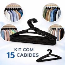 Kit Cabides Ultra Resistentes Adulto Antideslizante Organizador Closet Armário Kit Cabides Ultra Resistentes Adulto Antideslizante Organizador Closet Armário