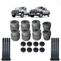 Kit Cabine Carroceria 5cm + Parafusos + 1 Par F250/350/4000
