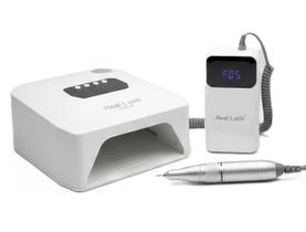 Kit Cabine de Secagem para Unhas+Lixadeira Elétrica RealLove