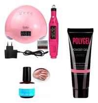 Kit Cabine Sum5 Unhas Polygel Top Coat Profissional