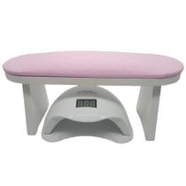 Kit Cabine Sun 5 uv/led Com Apoio De Mão Lilás