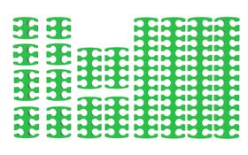 Kit Cable Comb Pente Organizador De Cabos Sleeved Case Mod