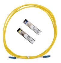Kit Cabo 1.25 G Sfp Para Sfp Gbic Wdm Cordão Sm Lc/upc 2 M