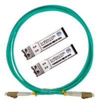 Kit Cabo 10g Sfp+ Para Sfp+ 2metros 10gb P Mikrotik Huawei