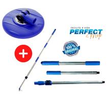 Kit Cabo 1,60m para Mop Perfect Pro Move 972375 + Base Suporte 16cm 972376