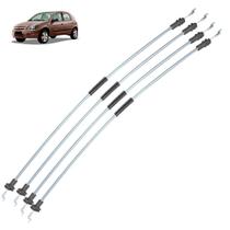 Kit Cabo Abertura Fechadura 4 Portas Celta Prisma 2007 À 25