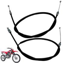 Kit Cabo Acelerador A + B Crf 250F Honda Moto Motocross Par Kit Cabo Acelerador A + B Crf 250F Honda Moto Motocross Par