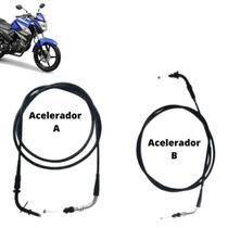 Kit Cabo Acelerador A + B - Fazer 150 (14~) Factor 150 (16~) YBR 125 Factor (17~) - K CABOS