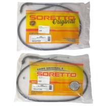 Kit Cabo Acelerador A e B Xre 300 2016 á 2018 Soretto