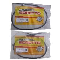 Kit Cabo Acelerador A E B Xre 300 Até 2015 Original Soretto Kit Cabo Acelerador A E B Xre 300 Até 2015 Original Soretto